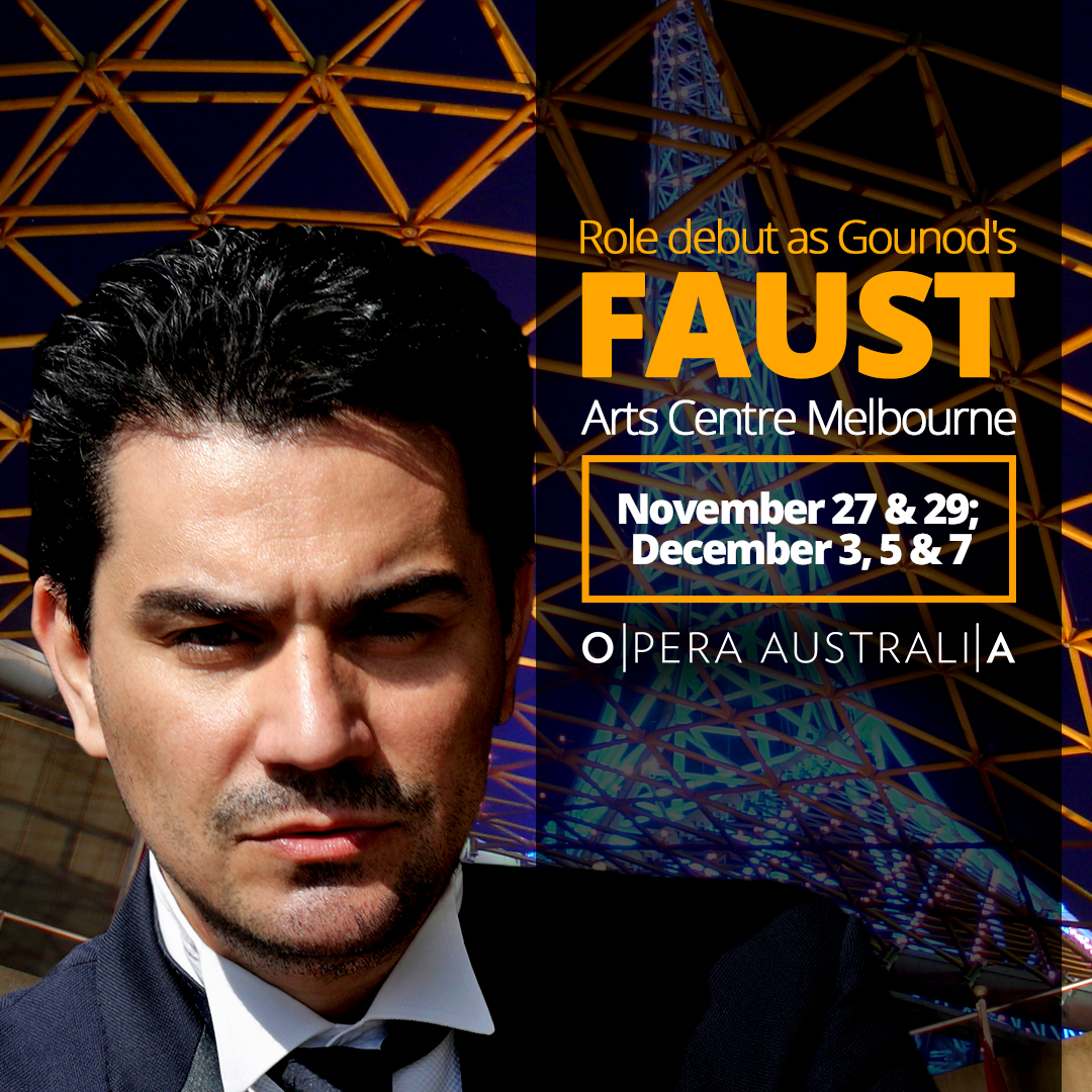 Faust in Melbourne role debut
