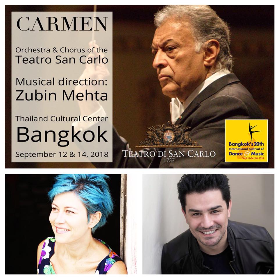 Carmen in Bangkokrole debut